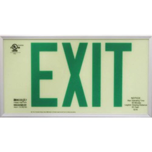 View EX Standard Series Luminous Exit Signs